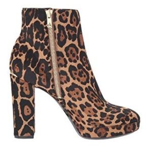 Calvin Klein Women's Martha Leopard Ankle Boot